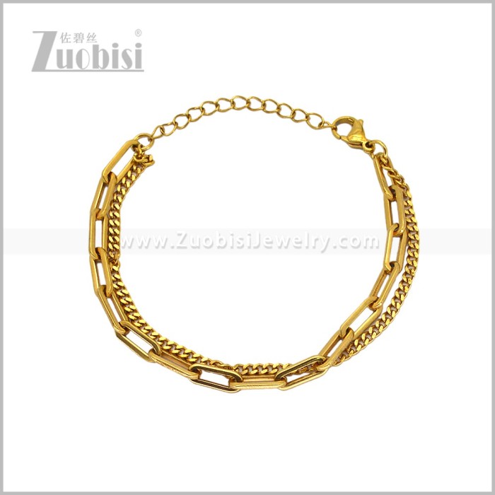 Stainless Steel Bracelet b011321G
