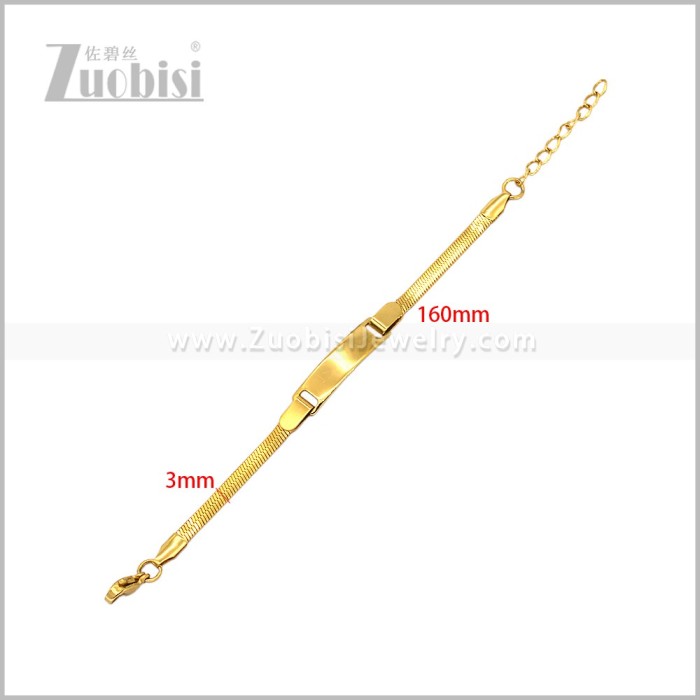 Stainless Steel Bracelet b011317G3