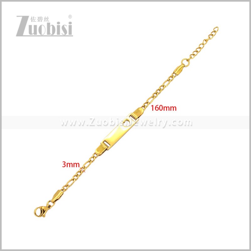 Stainless Steel Bracelet b011317G6