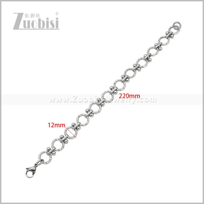 Stainless Steel Bracelet b011323S