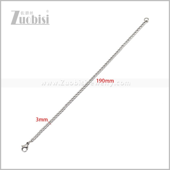 Stainless Steel Bracelet b011306S1