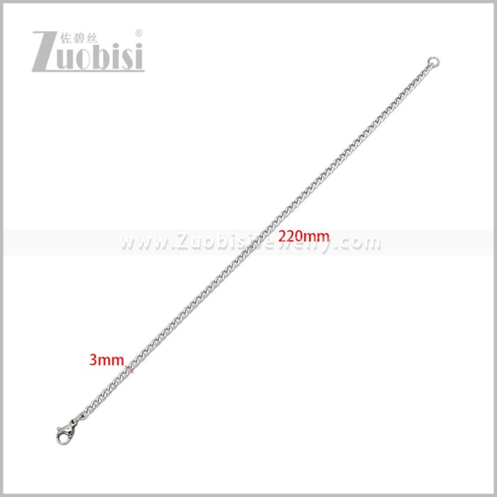 Stainless Steel Bracelet b011306S2