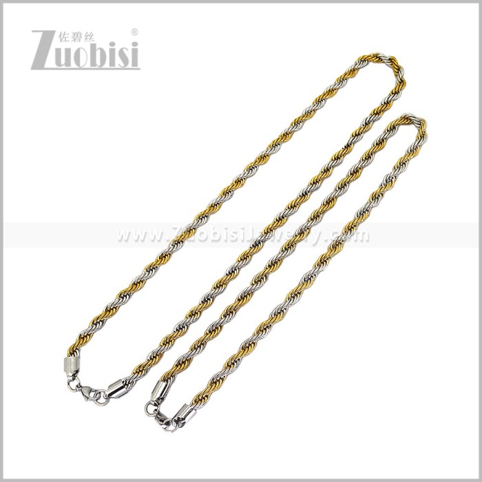 Stainless Steel Necklace n003741SG2