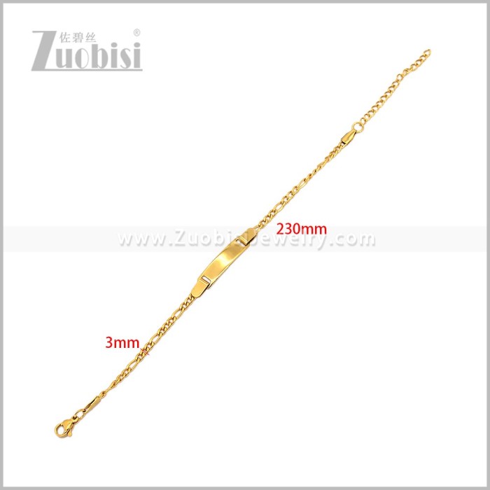 Stainless Steel Bracelet b011317G1