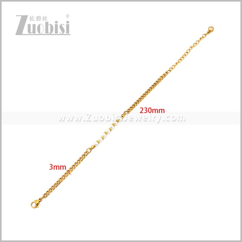 Stainless Steel Bracelet b011320G
