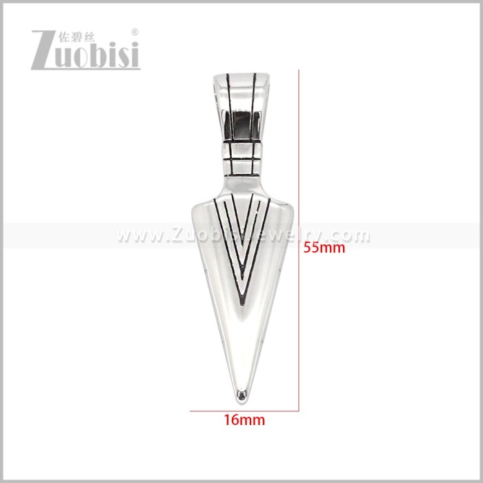 Stainless Steel Pendant p013670S