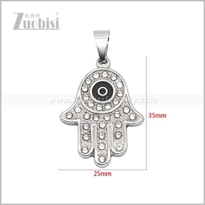 Stainless Steel Pendant p013677S