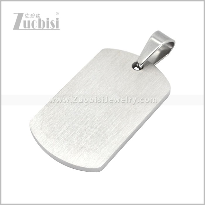 Stainless Steel Pendant p013698S