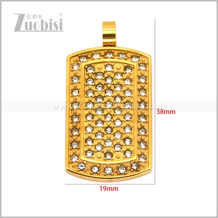 Stainless Steel Pendant p013706G