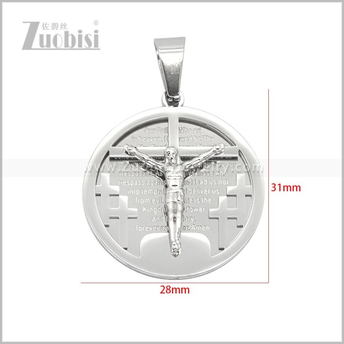Stainless Steel Pendant p013708S