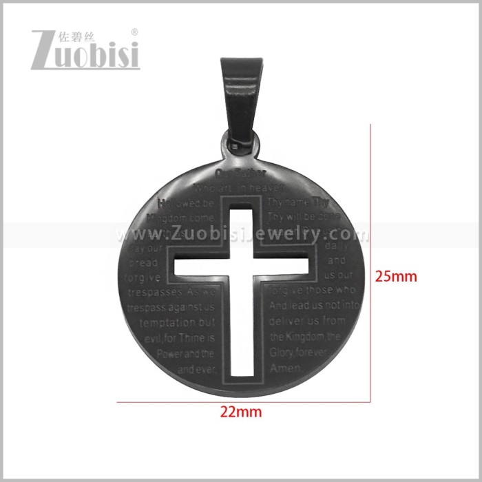 Stainless Steel Pendant p013721H
