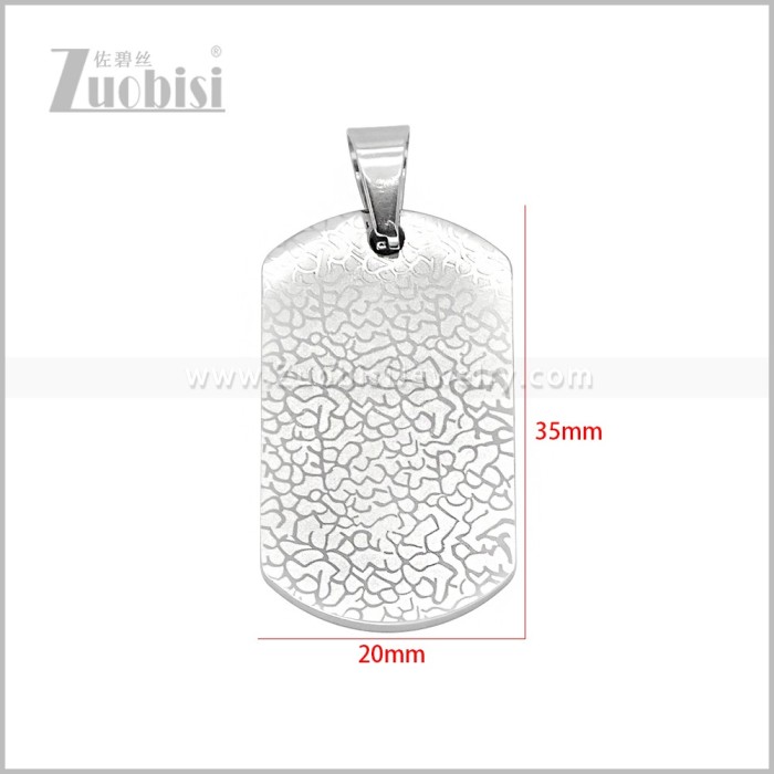 Stainless Steel Pendant p013724S