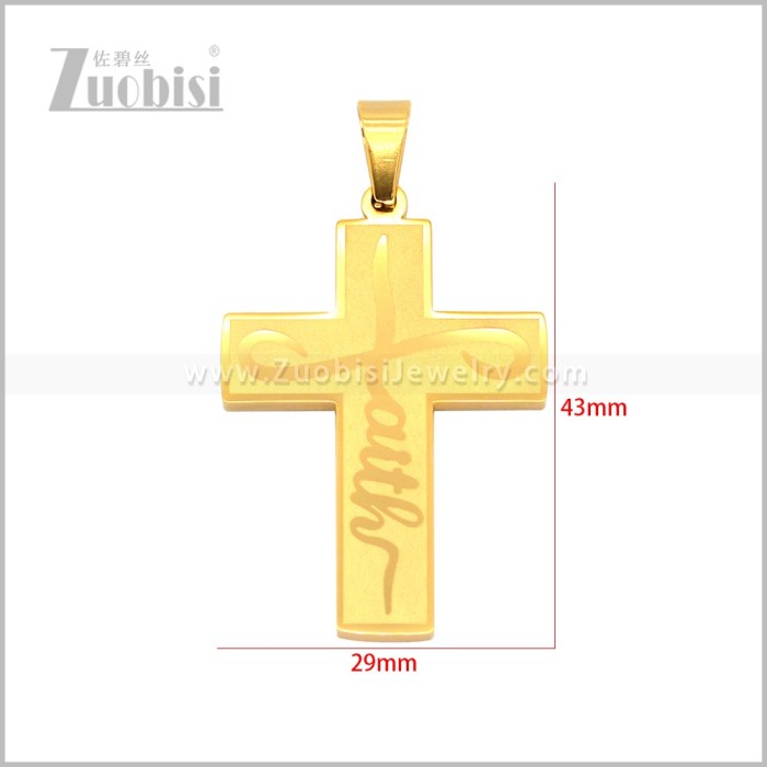 Stainless Steel Pendant p013716G