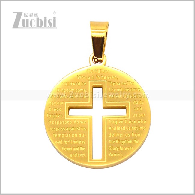 Stainless Steel Pendant p013721G