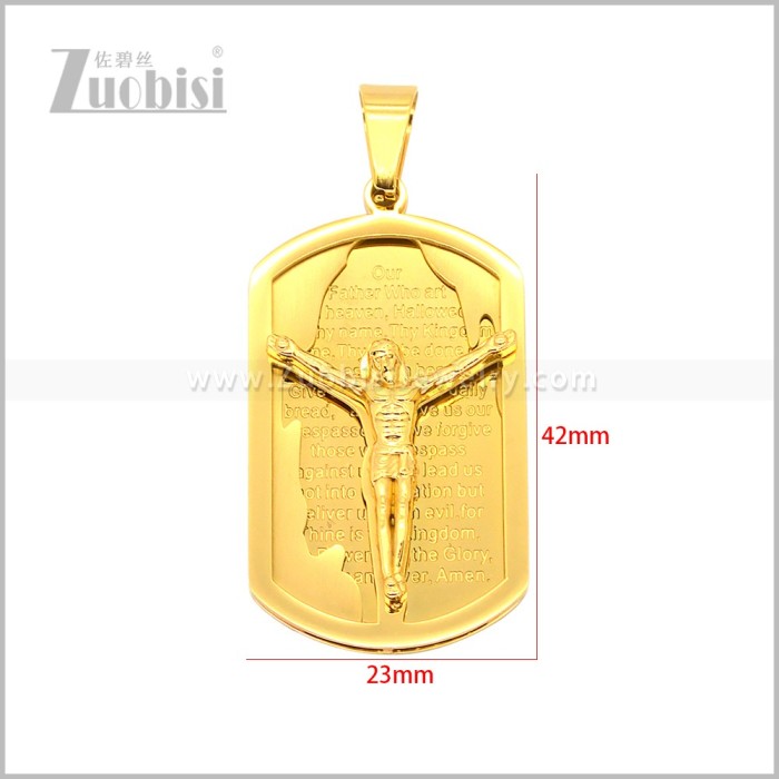 Stainless Steel Pendant p013713G