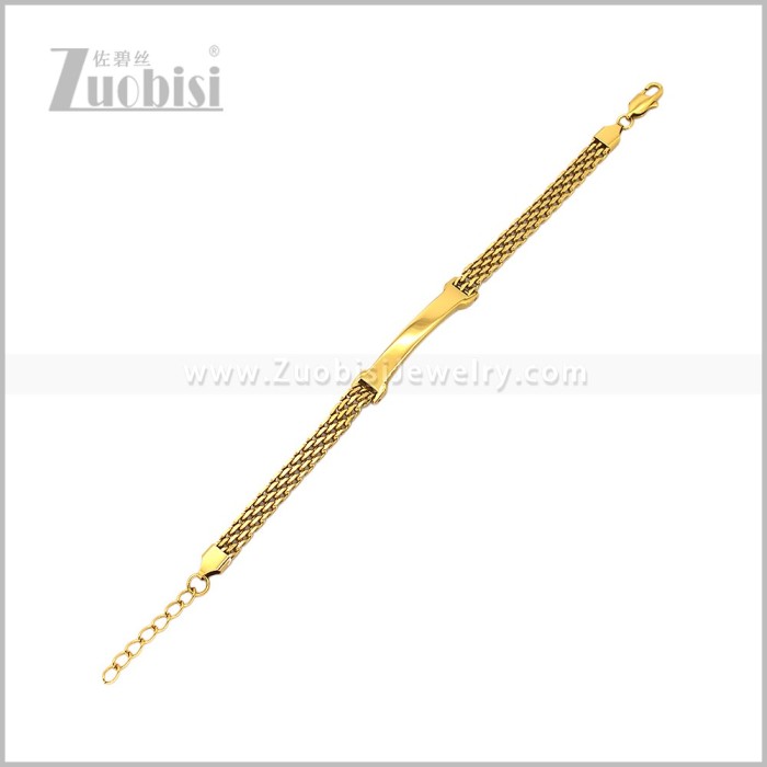 Stainless Steel Bracelet b011347G