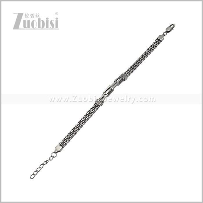 Stainless Steel Bracelet b011350A