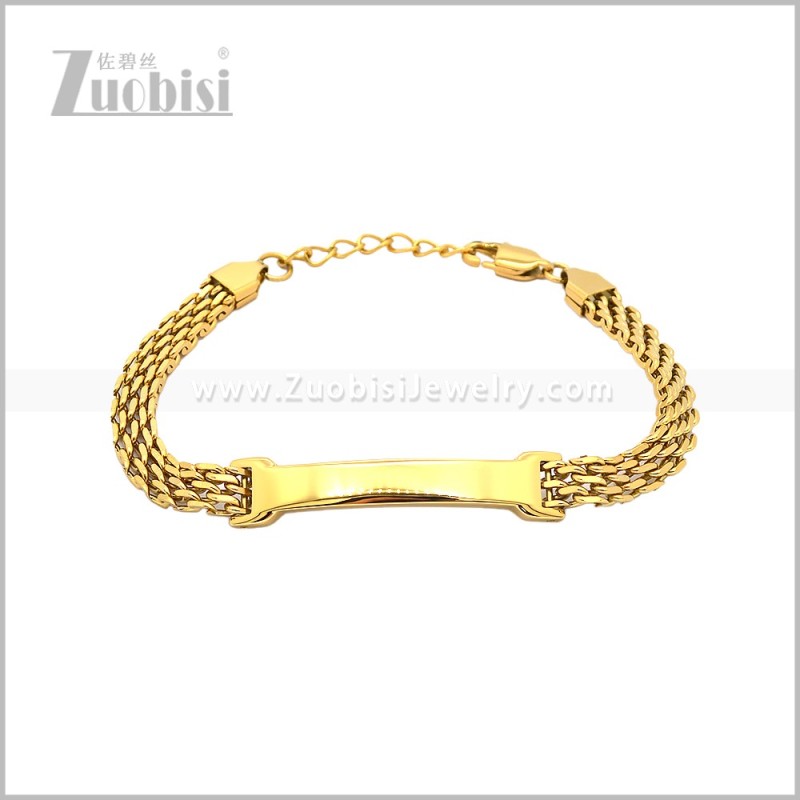 Stainless Steel Bracelet b011347G