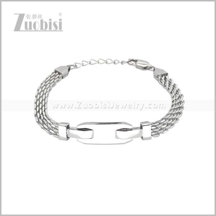 Stainless Steel Bracelet b011343S