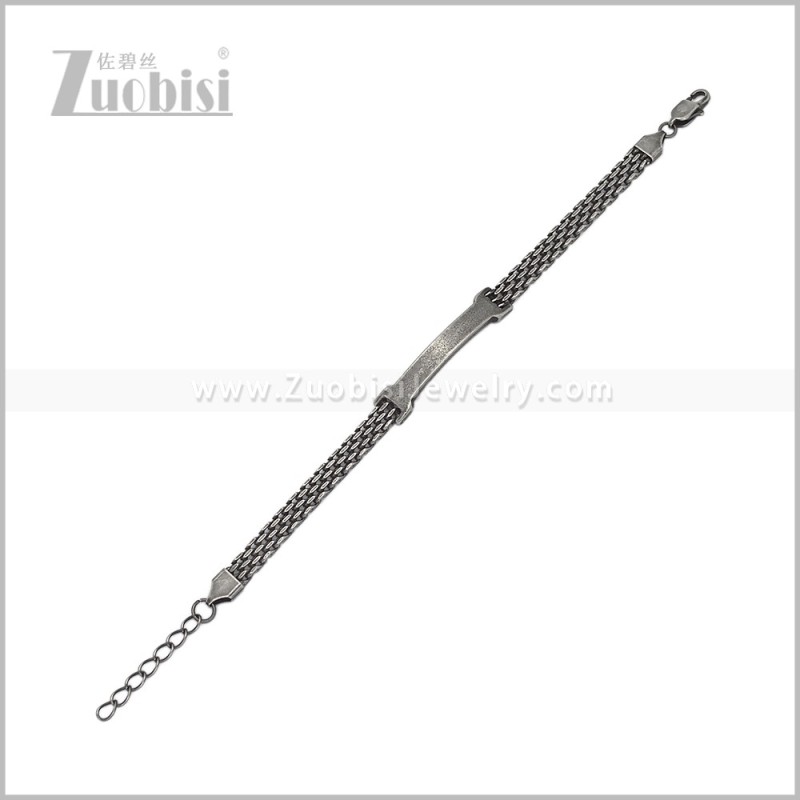 Stainless Steel Bracelet b011347A