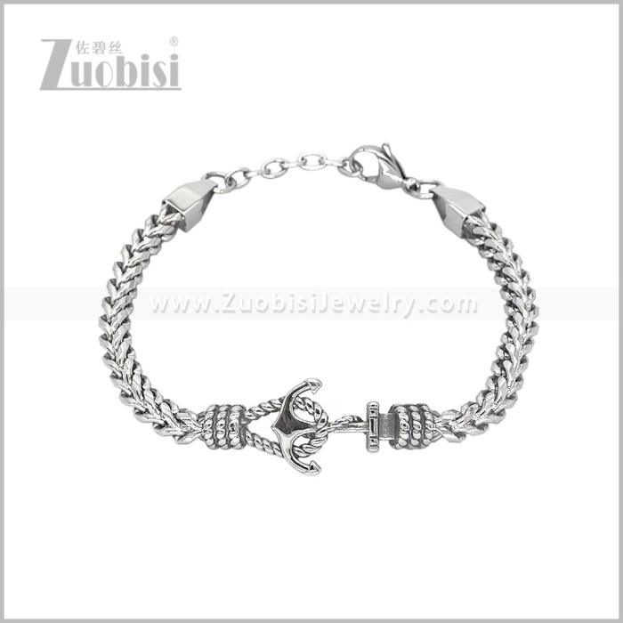Stainless Steel Bracelet b011338S