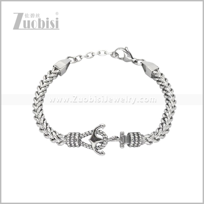 Stainless Steel Bracelet b011338S