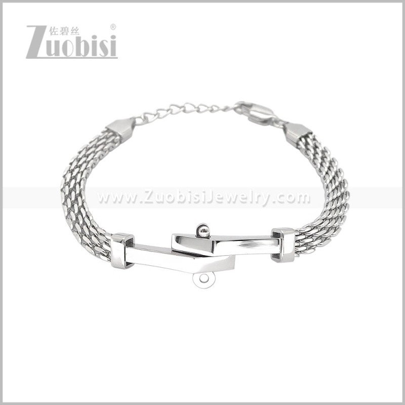 Stainless Steel Bracelet b011348S