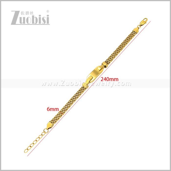 Stainless Steel Bracelet b011343G