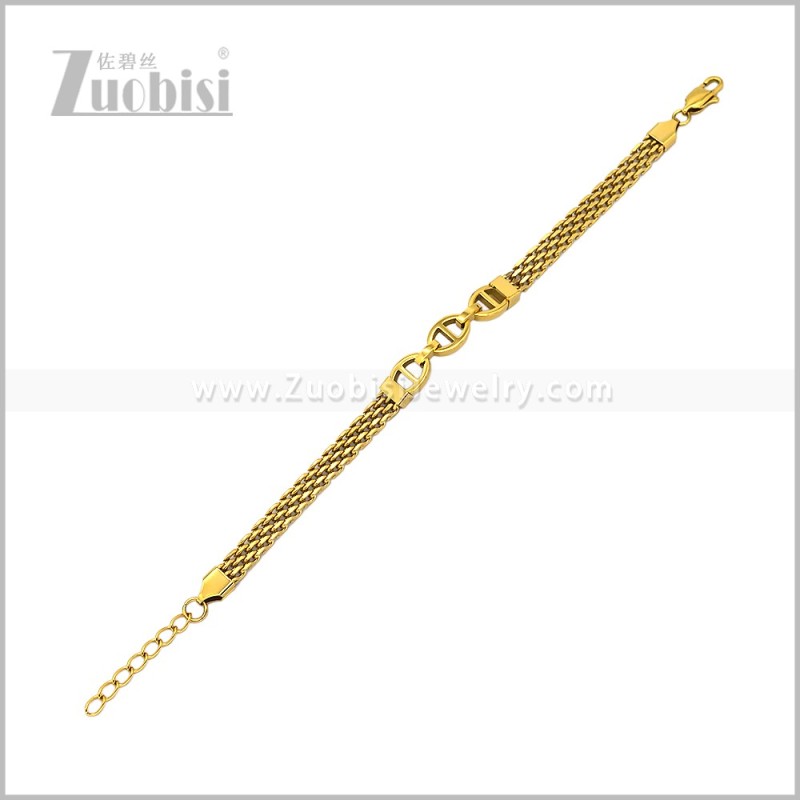 Stainless Steel Bracelet b011346G