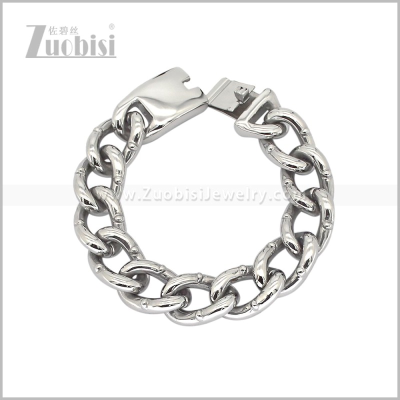 Stainless Steel Bracelet b011334S