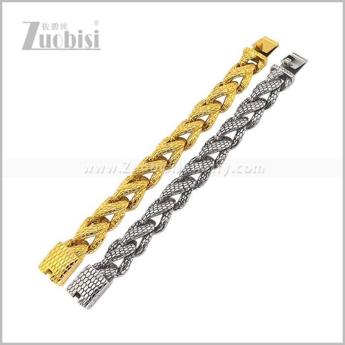 Stainless Steel Bracelet b011333S