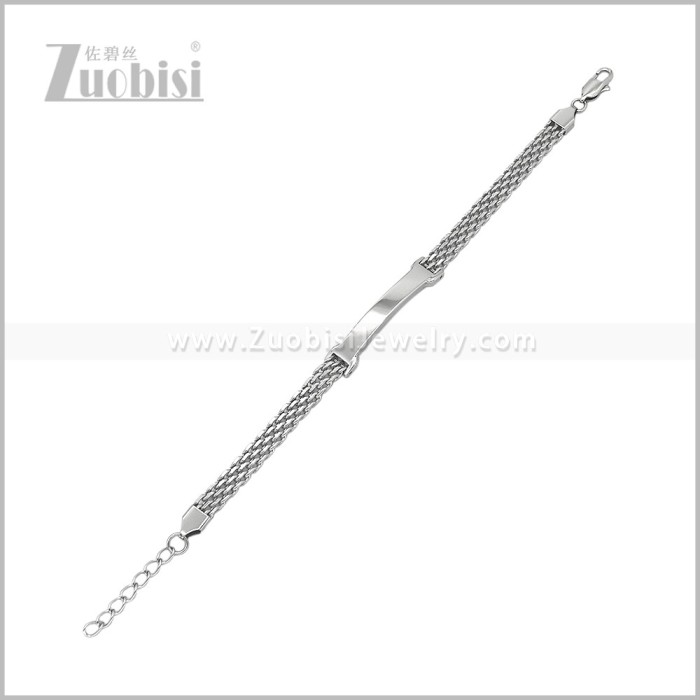 Stainless Steel Bracelet b011347S