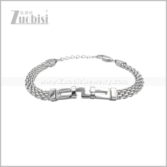 Stainless Steel Bracelet b011352S