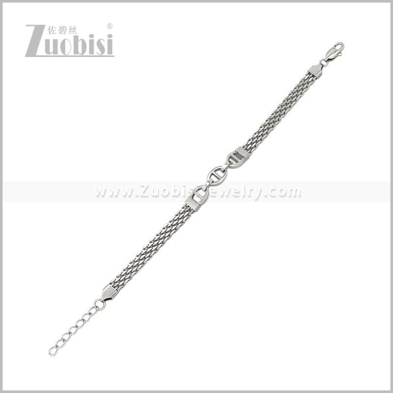 Stainless Steel Bracelet b011346S