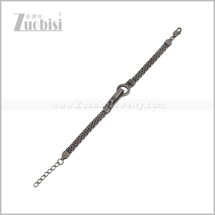 Stainless Steel Bracelet b011340A