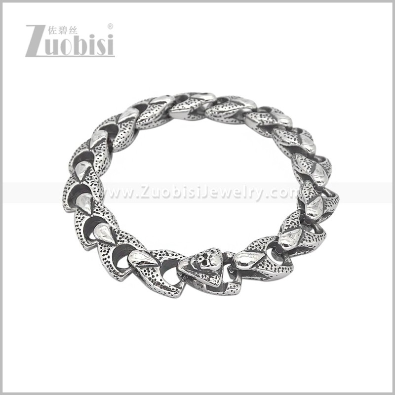 Stainless Steel Bracelet b011332S
