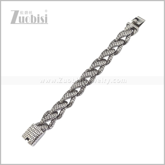 Stainless Steel Bracelet b011333S