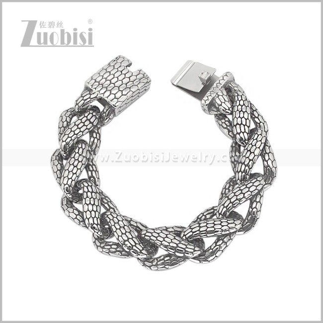 Stainless Steel Bracelet b011333S