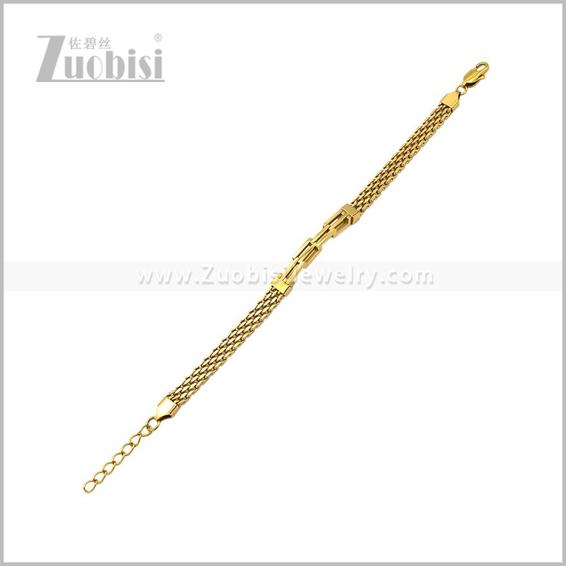 Stainless Steel Bracelet b011350G