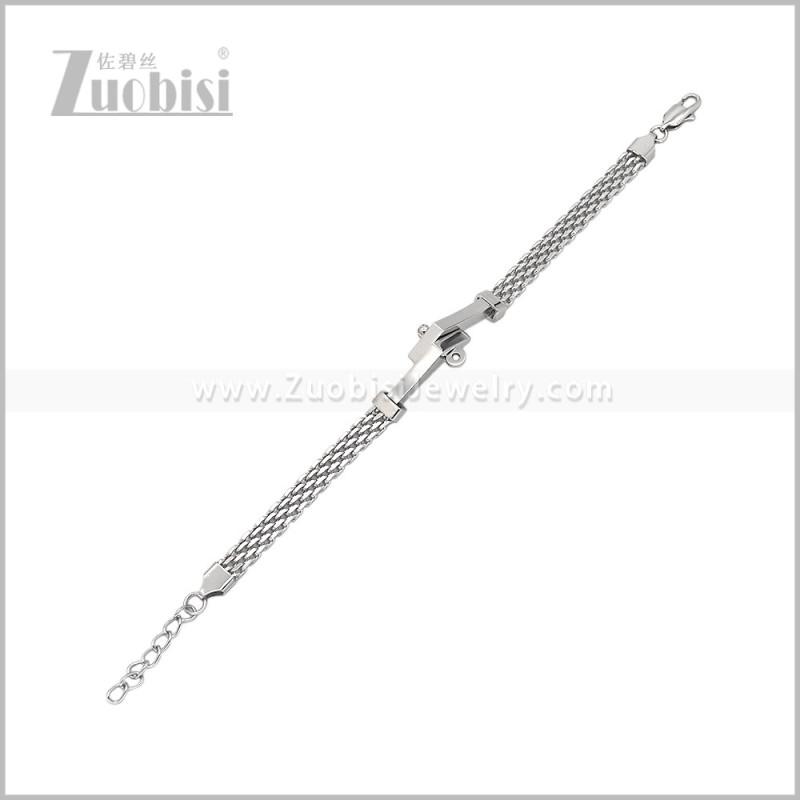 Stainless Steel Bracelet b011348S