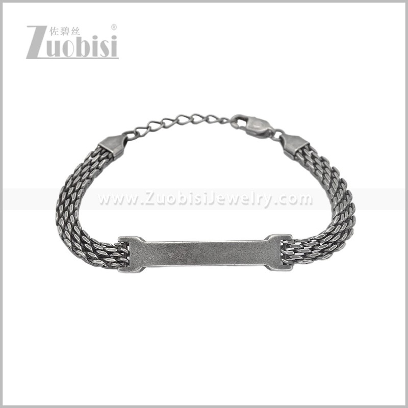 Stainless Steel Bracelet b011347A