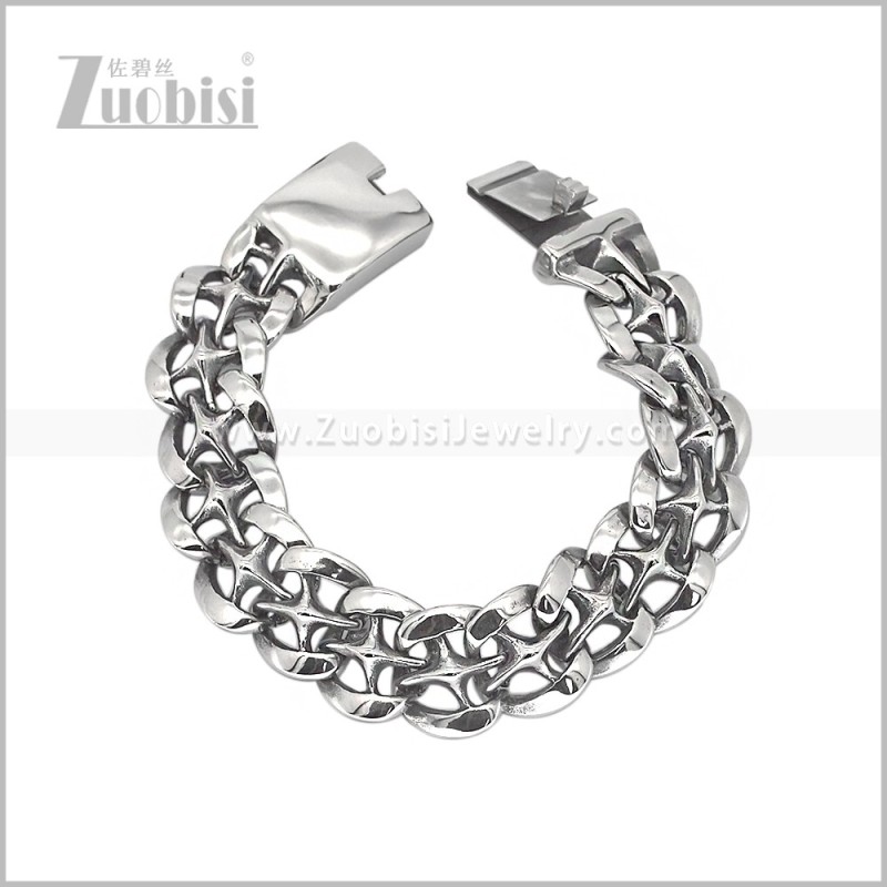 Stainless Steel Bracelet b011330S