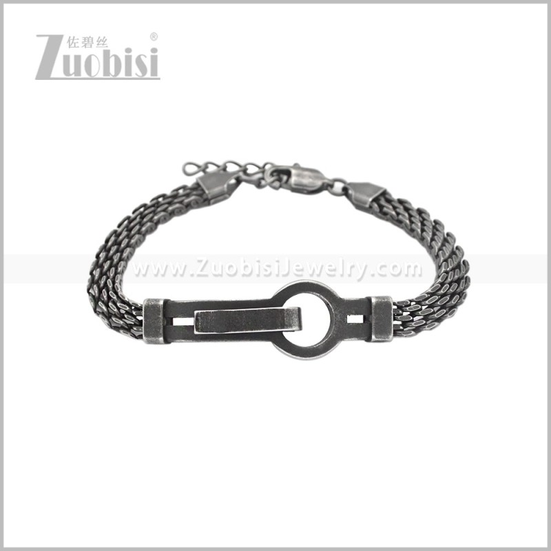 Stainless Steel Bracelet b011340A