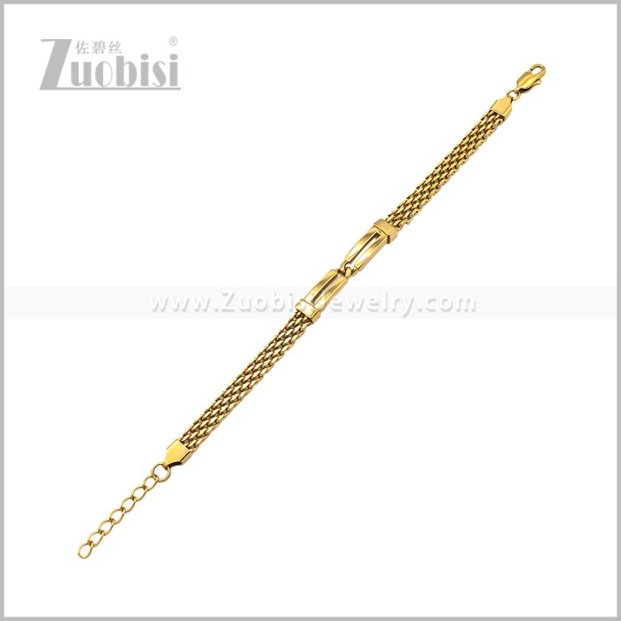 Stainless Steel Bracelet b011353G