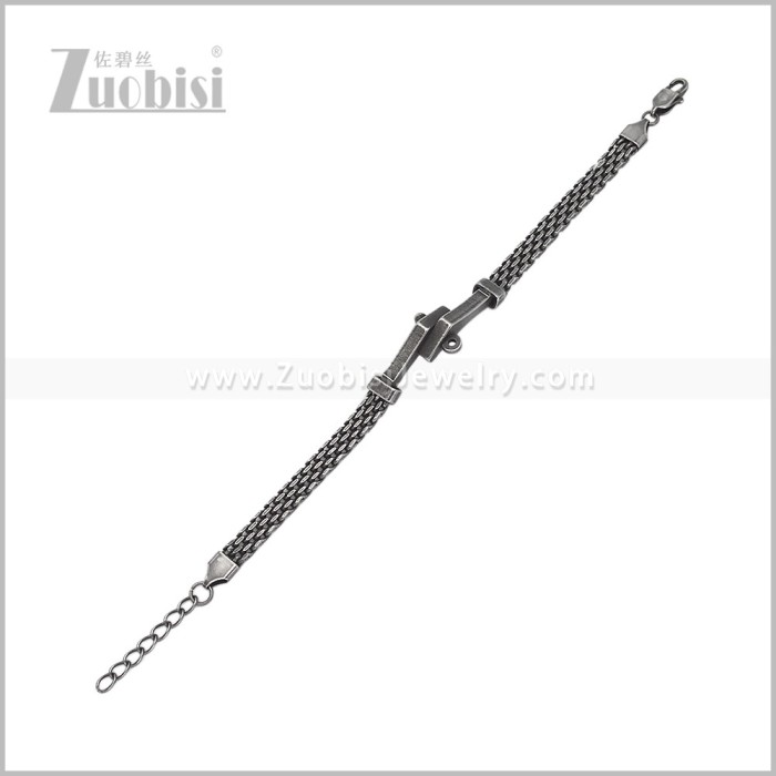 Stainless Steel Bracelet b011348A