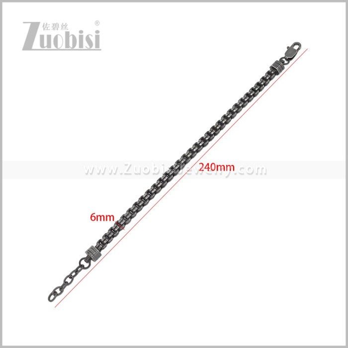 Stainless Steel Bracelet b011345A