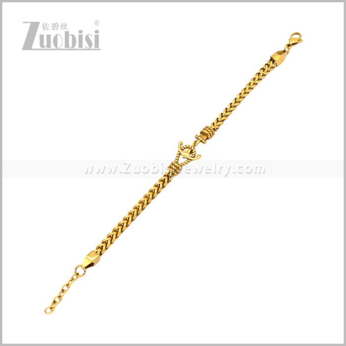 Stainless Steel Bracelet b011338G