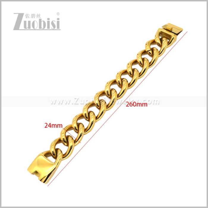 Stainless Steel Bracelet b011335G