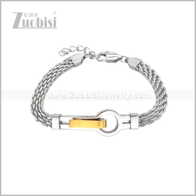 Stainless Steel Bracelet b011340SG