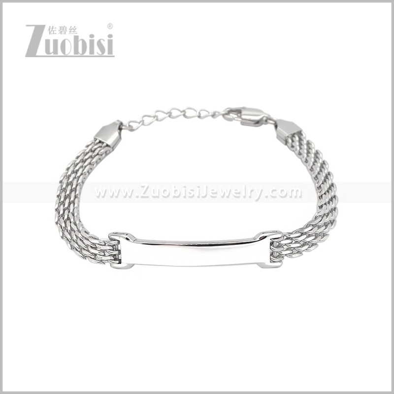 Stainless Steel Bracelet b011347S